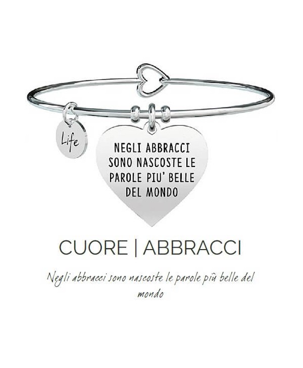 Bracciale Kidult Cuore/Abbracci 731317