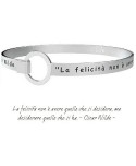 Bracciale Kidult La felicità...O.Wilde 231700