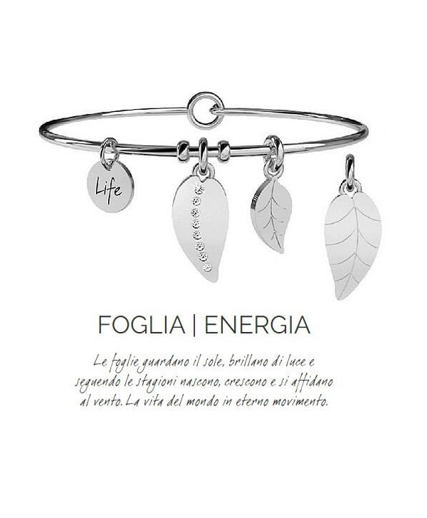 Bracciale Kidult Foglia/Energia 231622