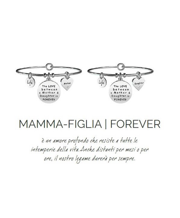 Set bracciali Kidult Mamma-Figlia/Forever 231578