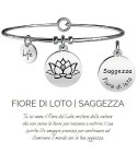 Bracciale Kidult Fiore di loto/Saggezza 231608