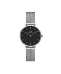 Orologio Daniel Wellington Petite Sterling Silver Black DW00100218