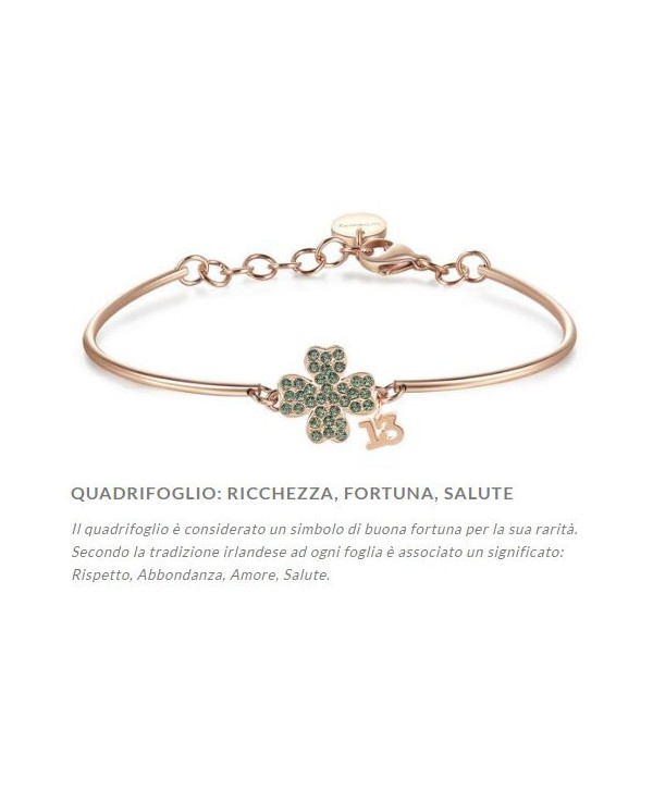 Bracciale Brosway Chakra Quadrifoglio