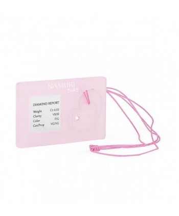 Diamante Namuri Baby Cuore Celeste NPXJ-CR03