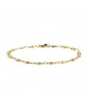 Bracciale Marlù Basi Stelle in acciaio dorato 2br0059g