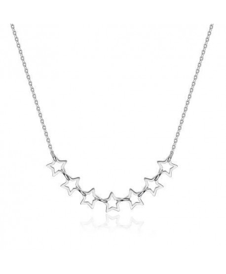 Collana S’Agapõ Starlove Stelle in acciaio argentato SRL01