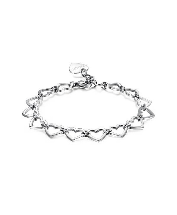 Bracciale S’Agapõ Starlove 15 Cuori argentati SRL14