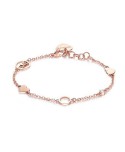 Bracciale S’Agapõ Happy Love acciaio rosato SHAN02