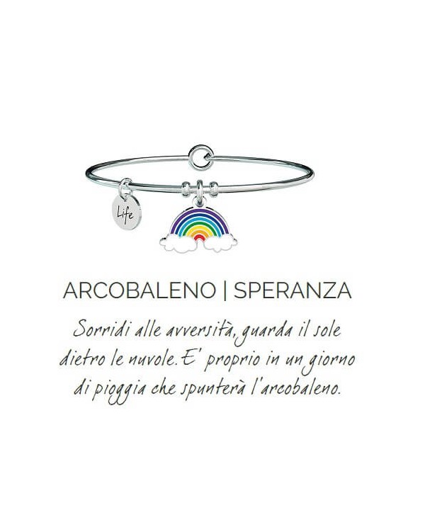 Bracciale Kidult Arcobaleno/Speranza 731624