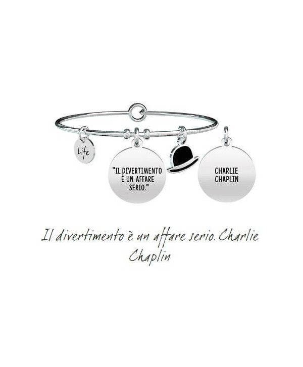 Bracciale Kidult Charlie Chaplin 731606