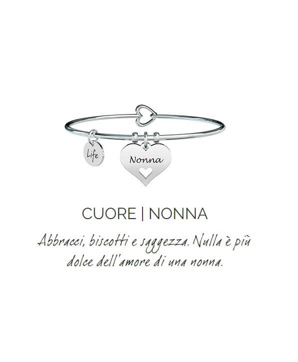 Bracciale Kidult Cuore/nonna 731616