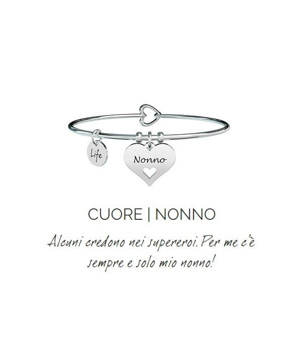 Bracciale Kidult Cuore/nonno 731617