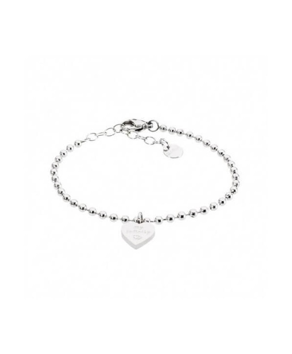 Bracciale Marlù con sfere e cuore "my infinity" 18BR046