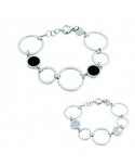 Bracciale Marlù Be Woman cerchi acrilico e madreperla 2BR0046