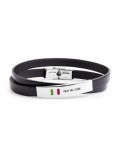 Bracciale Marlù Italia nel cuore pelle 22br004