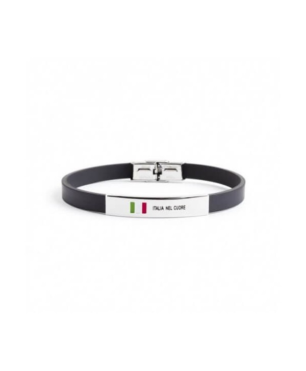 Bracciale Marlù Italia nel cuore caucciu 22br011