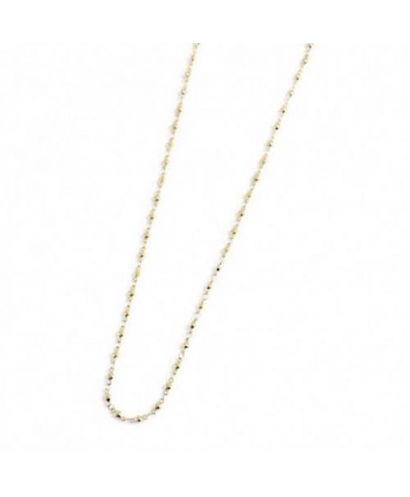 Collana Marlù Basi Sfere 50 cm acciaio dorato 2CA0008G