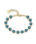 Bracciale Brosway Symphonia blu emerald BYM38