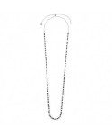 Collana Marlù Basi Cristalli 90 cm neri 2CA0004-N