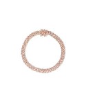 Bracciale Mabina catena rosata con zirconi