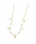 Collana Marlù Time To Stelle Lucky dorata 18CO012G