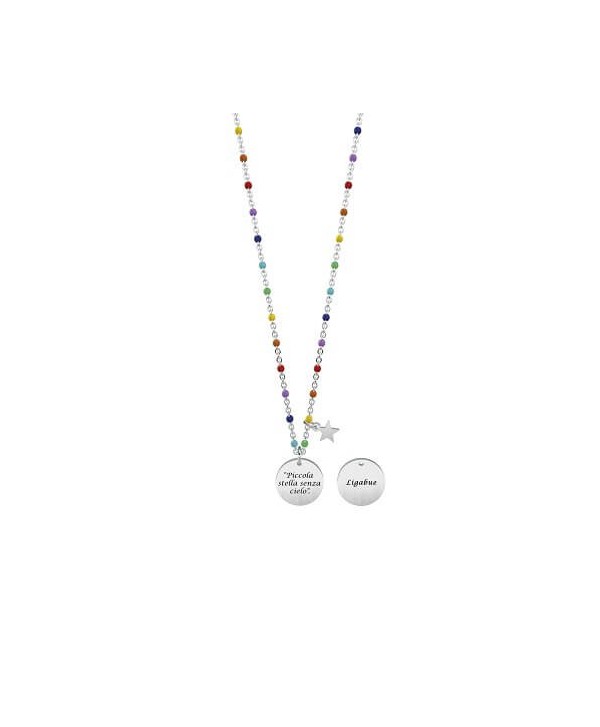 Collana Kidult Ligabue Collection colorata 751144