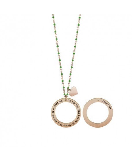 Collana lunga Kidult Oscar Wilde Le cose vere della Vita 751032