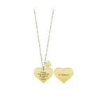 Collana lunga Kidult W. Shakespeare cuore 751035