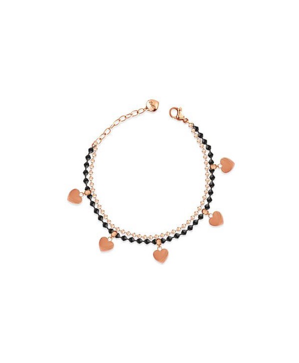 Bracciale OPS TWICE cuori OPSBR-656