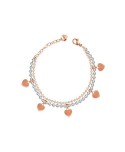 Bracciale OPS TWICE cuori OPSBR-655