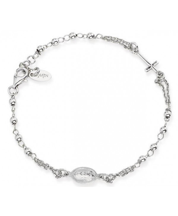 Bracciale Amen Rosario argento