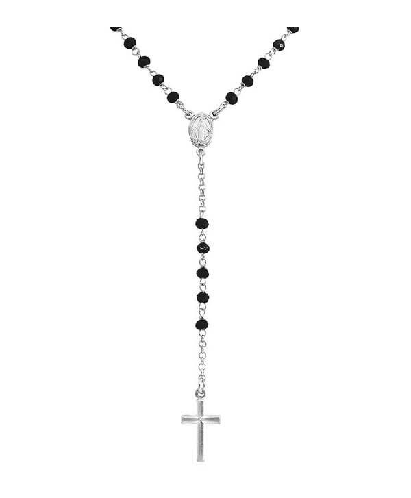 Collana Amen Rosario Classico argento o oro rosa