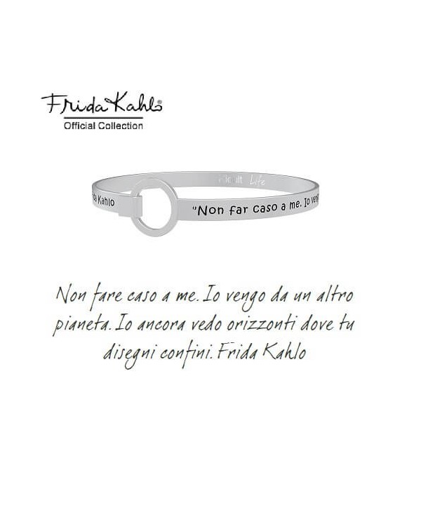 Bracciale Kidult NON FARE CASO A ME…F.KAHLO