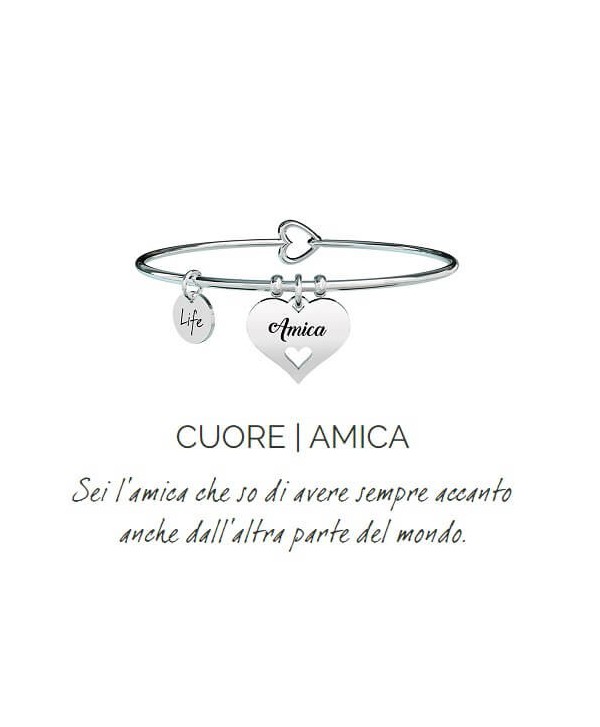 Bracciale Kidult Cuore/Amica