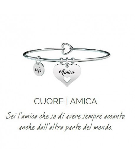 Bracciale Kidult Cuore/Amica