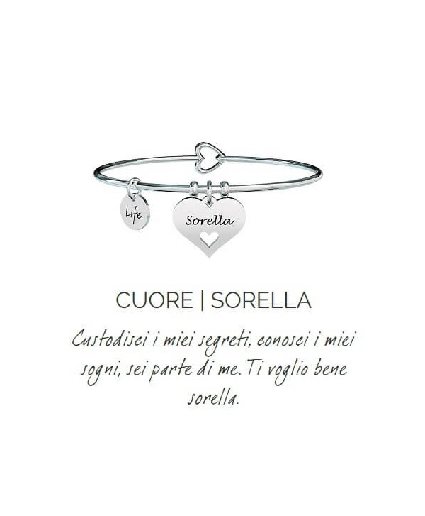 Bracciale Kidult Cuore/Sorella 731626