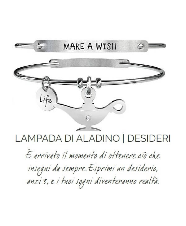 Bracciale Kidult Lampada di Aladino/Desideri