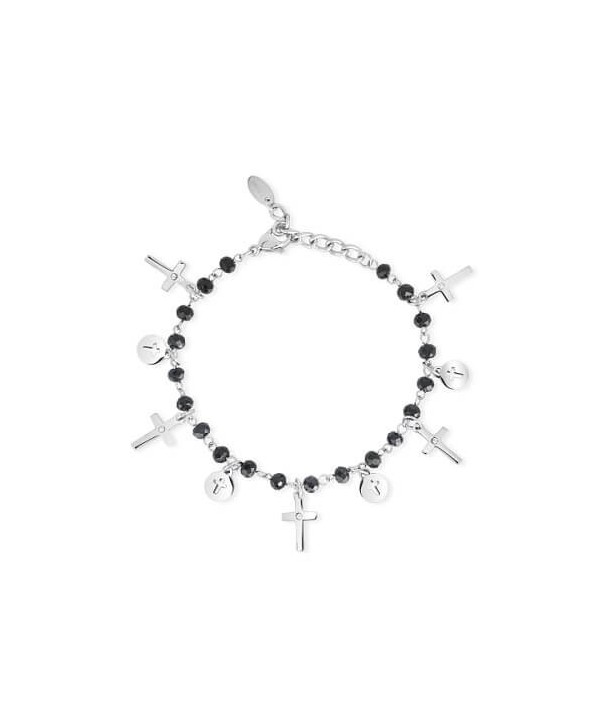 Bracciale 2Jewels Faith vetro e croci 232112