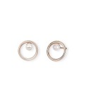 Orecchini 2Jewels Minimal Chic Pvd oro rosa e perla 261288