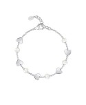 Bracciale Mabina cuori e perle 533312