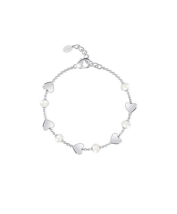 Bracciale Mabina cuori e perle 533312