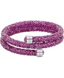 Bracciale rigido swarovski Crystaldust Double Rosa 5273643