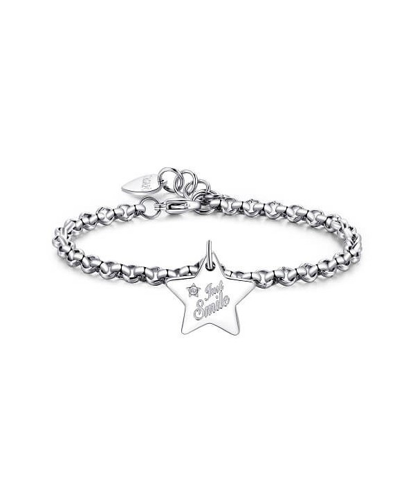 Bracciale S’Agapõ Be My Always Just Smile stella SBM33