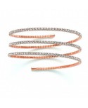 Bracciale Kiara snake oro rosa,argento o oro