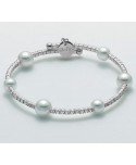 Bracciale Kiara Basik Pearl oro rosa o argento