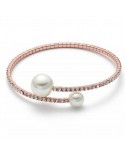 Bracciale Kiara Basik Pearl oro rosa o argento Bracciale Kiara Basik Pearl oro rosa o argento