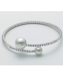 Bracciale Kiara Basik Pearl oro rosa o argento