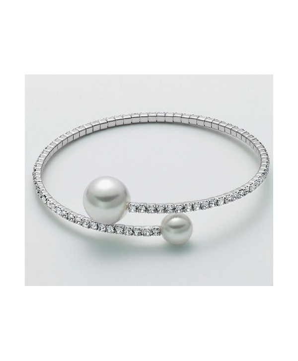 Bracciale Kiara Basik Pearl oro rosa o argento