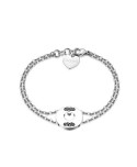 Bracciale S’Agapõ Be My Always argentato SBM23