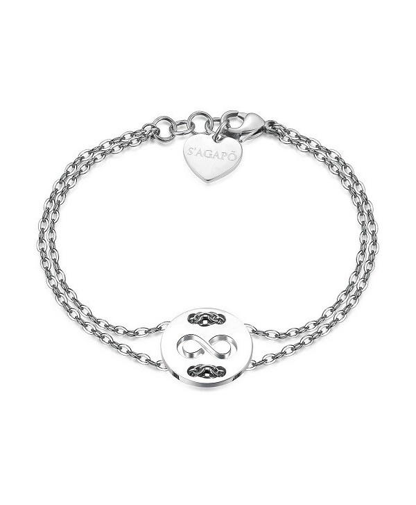 Bracciale S’Agapõ Be My Always Infinito SBM26